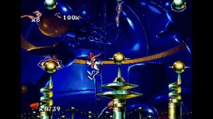 Earth Worm Jim (SEGA прохождение)