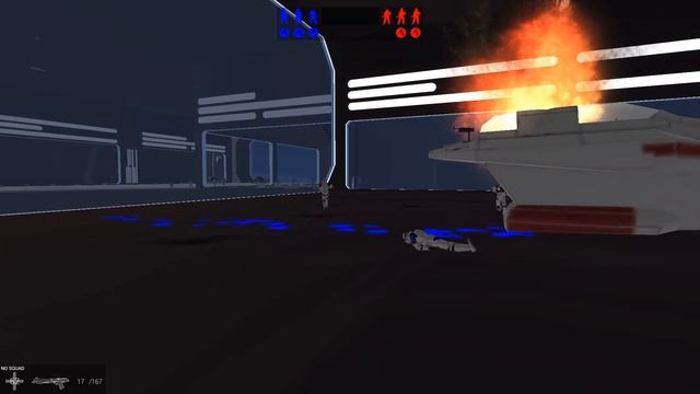 Republic Ship BOARDED Over Coruscant! - Ravenfield: Star Wars Mod Battle Simulator смотреть онлайн