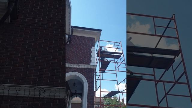 Монтаж боссажа на углы дома. смотреть онлайн