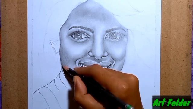 Priyanka Chopra Drawing: Drawing Priyanka Chopra || Art Folder смотреть онлайн