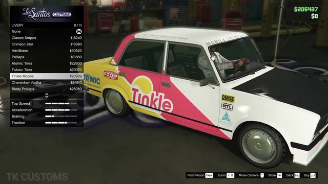 Rune Cheburek customization - GTA Online - TK CUSTOMS смотреть онлайн