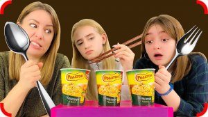 Ложка Вилка или Палочки Челлендж