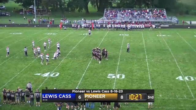 SC Pioneer Varsity Football vs Lewis Cass 8 18 23 смотреть онлайн