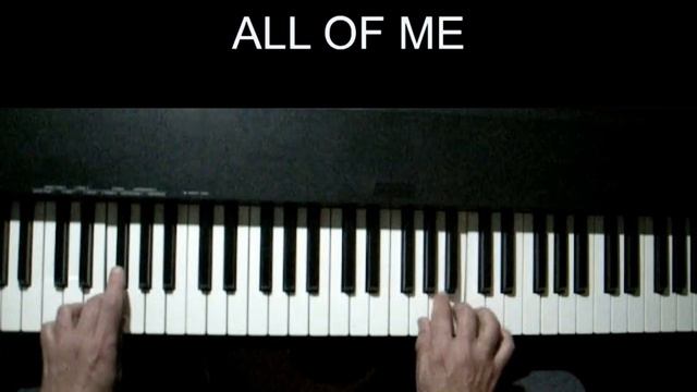 ALL OF ME - PIANO Cover (JAZZ Rhodes) смотреть онлайн