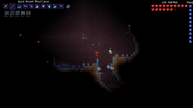 25. Let's Play Terraria: The Story of Red(Blue) Cloud - Hallowed Caves смотреть онлайн