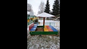 Супер песочница-трансформер с крышкой-скамейкой.
