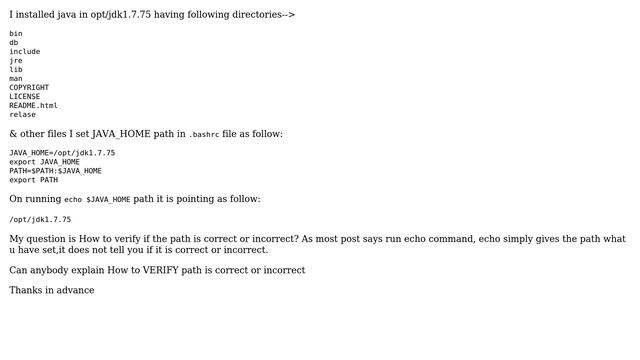 Ubuntu: How to Verify JAVA_HOME path? смотреть онлайн
