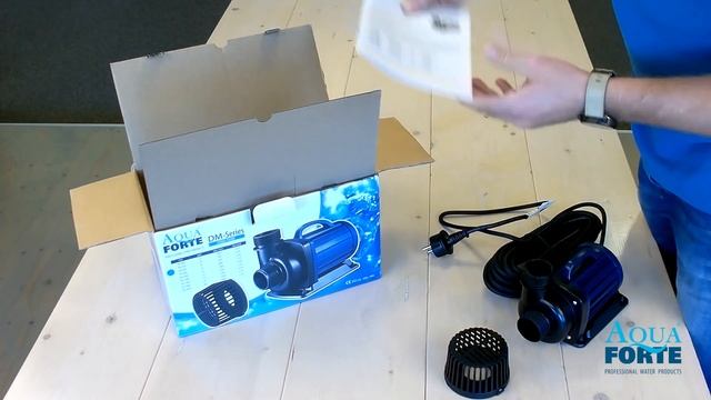 Unboxing the AquaForte DM pond pump смотреть онлайн