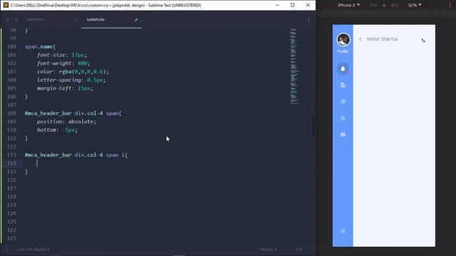 UI Design Tutorial - Messenger Chat App | HTML CSS BOOTSTRAP смотреть онлайн