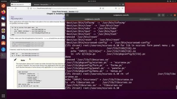 Linux From Scratch: Installing Basic System Software