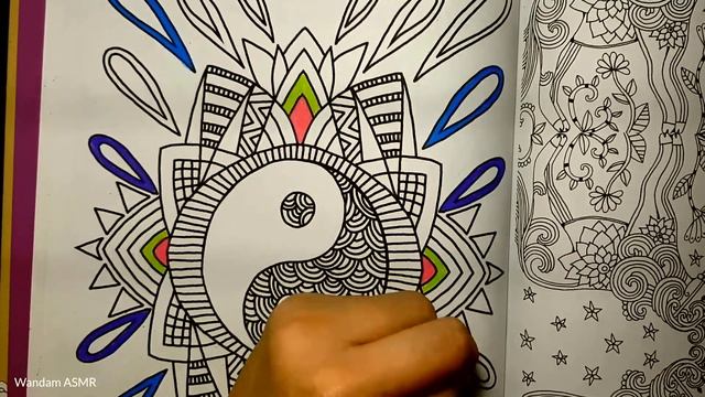ASMR Relaxing Coloring With Pencils For Sleep | Tapping + Scratching (No Talking) смотреть онлайн