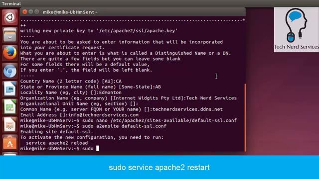 Tutorial: How to add SSL to a LAMP Web Server on Ubuntu 14.04 (2015) смотреть онлайн
