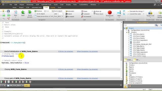aula 5657 windev criando variaveis globais e lendo modificando entre janelas windows menus смотреть онлайн