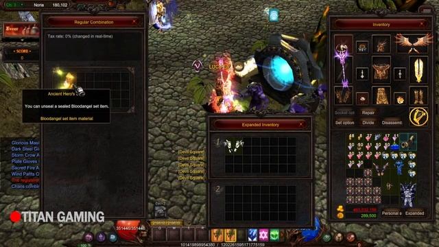 Mu Online | How To Create Ancient Hero Soul (AHS) & Remove The Seal Bloodangel (Season 16)