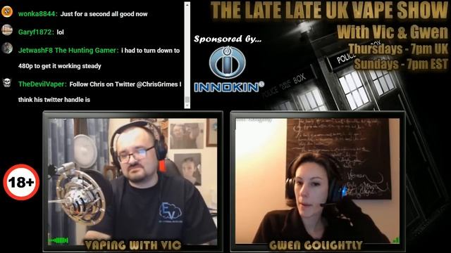 The Late Late UK Vape Show - February 2nd 2017 PART 2 смотреть онлайн