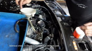 Mercedes W164 Power Steering flush