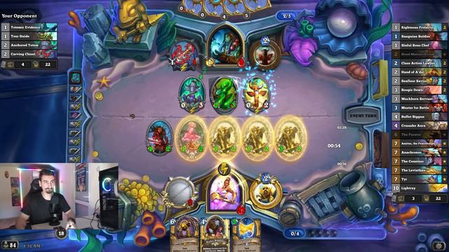 The Best Deck After NERFS To Climb Legend Ranks! Pure Paladin Tier 1 Deck At Titans Hearthstone смотреть онлайн