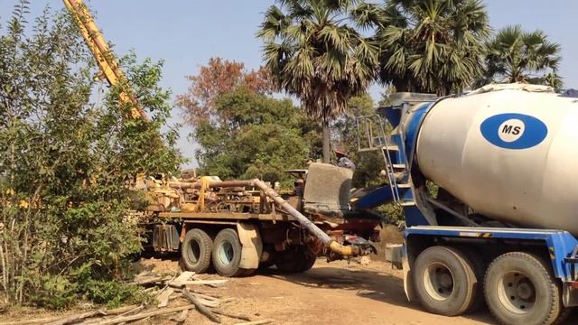 Mixing Machine Fusu | Cement and Rock to Pumper Daewoo смотреть онлайн