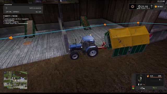 Дары Кавказа /# 30/ Уборочная пора и курсплей /Farming Simulator 17/ смотреть онлайн