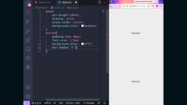 CSS Gradient Border . How to create a gradient border in CSS. смотреть онлайн