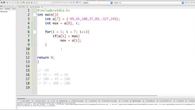 সি প্রোগ্রামিং - ১৮ঃ Array Operations | Bangla Coding Tutor | C Programming Bangla Tutorial смотреть онлайн