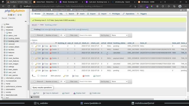 21 - Hotel Booking Website using PHP and MySQL | Booking & Refund Management смотреть онлайн