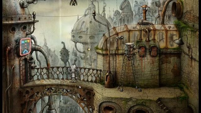 Machinarium - How to make the bird fall смотреть онлайн