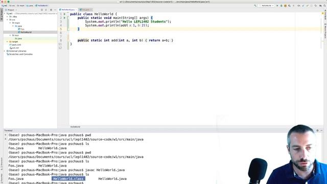 03 command line compilation, bytecode, what IntelliJ is doing for you смотреть онлайн