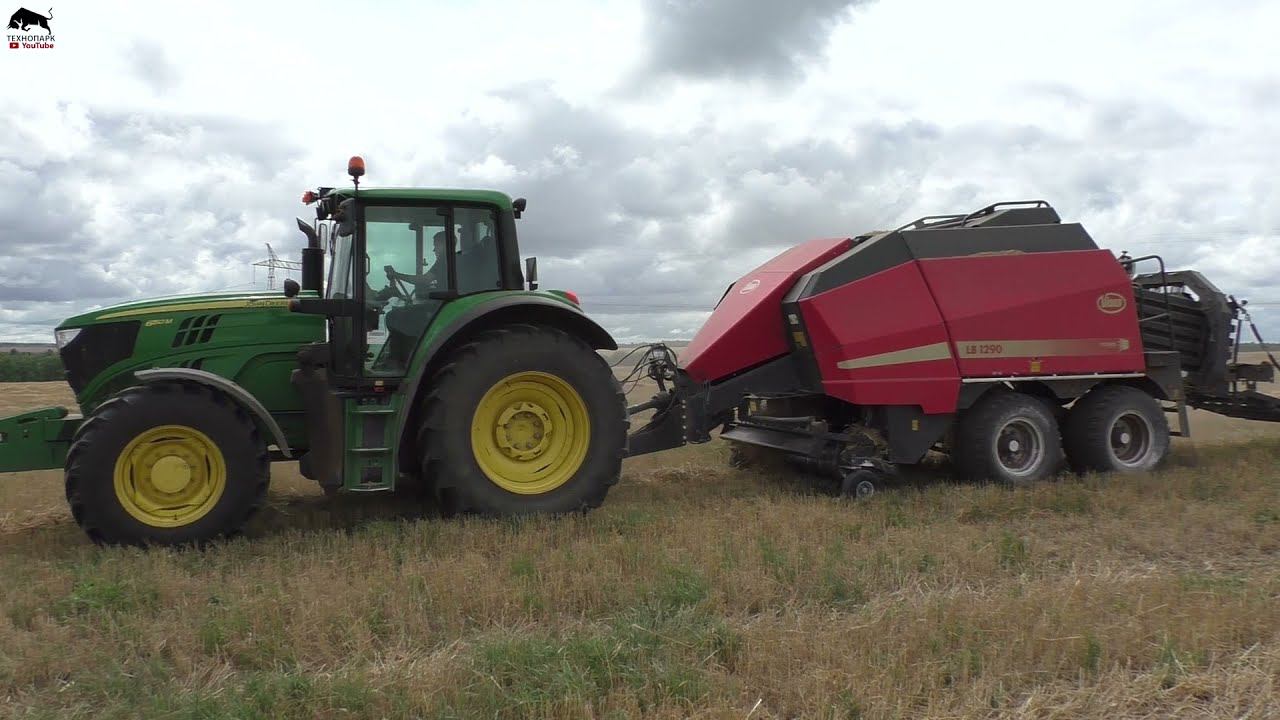 Заготовка, транспортировка и хранение рулонов соломы! смотреть онлайн