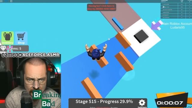 ASMR Roblox Mouth Sounds Walter White смотреть онлайн