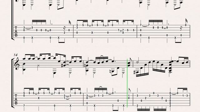 The Everlasting Guilty Crown "Acoustic Guitar" [TAB] смотреть онлайн