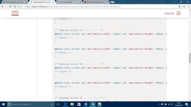 Update on Bootstrap Studio and @Media Queries смотреть онлайн