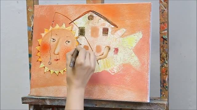 Мастер-класс по живописи от художницы Анны Силивончик смотреть онлайн