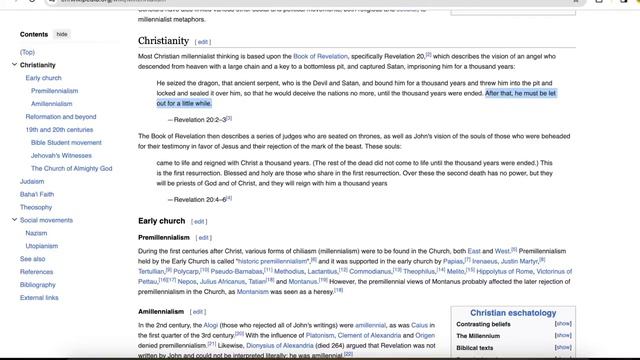 Pre-Millennialism Was Controlled Opposition? (Short Seasonists Use To Be The Norm?) смотреть онлайн