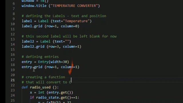 creating a TEMPERATURE CONVERTER ~ Python Project Ideas 004 смотреть онлайн