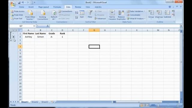 How to create collapsible rows in Excel смотреть онлайн