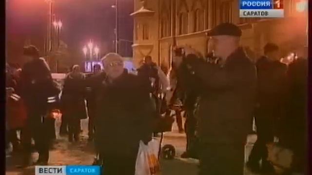Сотрудники ГИБДД провели флеш-моб. Саратов смотреть онлайн
