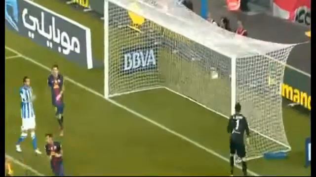 Чемпионат Испании 2012 13 Барселона 4 1 Реал Сосъедад Педро смотреть онлайн