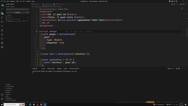 27. Custom Events Validation and emit event using defineEmits in Vue Composition API - Vue 3 смотреть онлайн