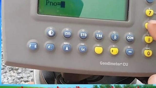 Trimble 5000 full instrument setup stake out line offset topographic _HINDI смотреть онлайн