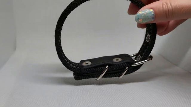 Светоотражающий ошейник из капрона для собак маленьких, средних пород, щенков смотреть онлайн