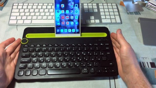 Logitech Multi Device Keyboard K480 | Первые впечатления смотреть онлайн