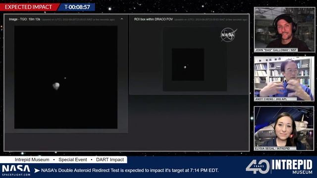 DART Asteroid Impact LIVE with Mission Team смотреть онлайн