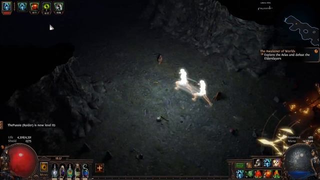 Fisting the floor with Hollow Palm Concecrated Path (speed showcase, lvl83 progress) смотреть онлайн