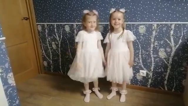 Мязина Дарья и Полина, 5 лет, Стихотворение "Какая мама молодец" автор неизвестен смотреть онлайн