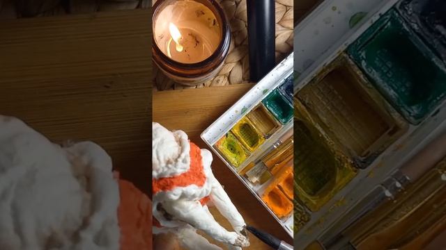 роспись ванной игрушки #diy #ручная_работа #новыйгод #рукоделие #елочныеигрушки смотреть онлайн