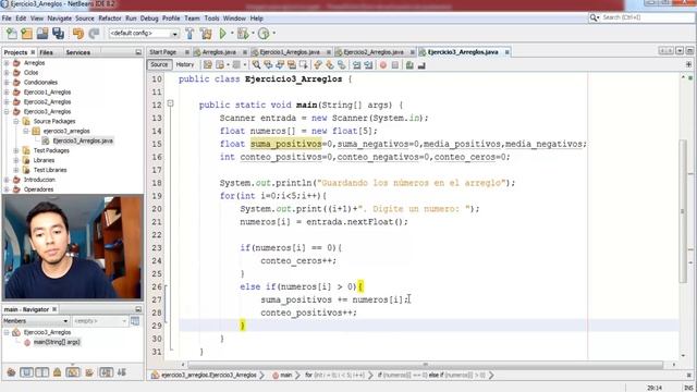 45. Programación en Java || Arreglos || Ejercicio - Promedios en un arreglo смотреть онлайн