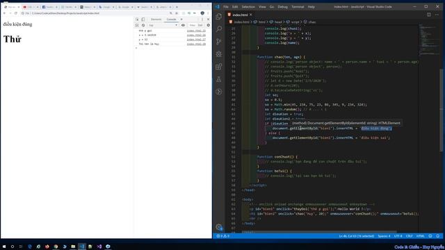216 - JavaScript - Boolean, if ... else ... Đúng/sai, câu điều kiện смотреть онлайн