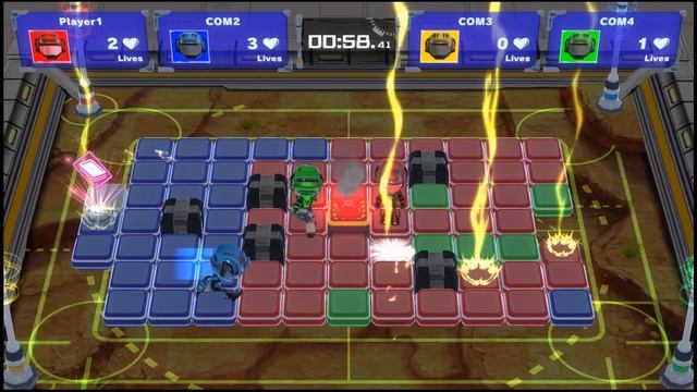 Flip Wars - Life Battle on Yellow Square - Electric Shock [Nintendo Switch] смотреть онлайн