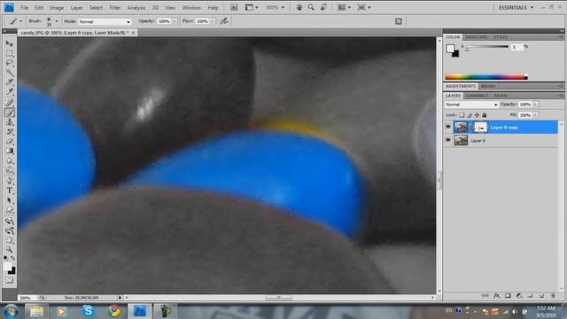 Photoshop CS4 Extended: Selective Colorization смотреть онлайн